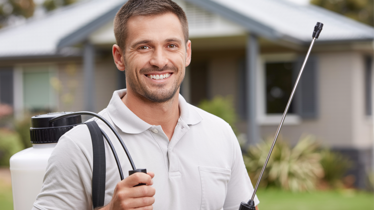 Professional U GOTT Pest Control technician